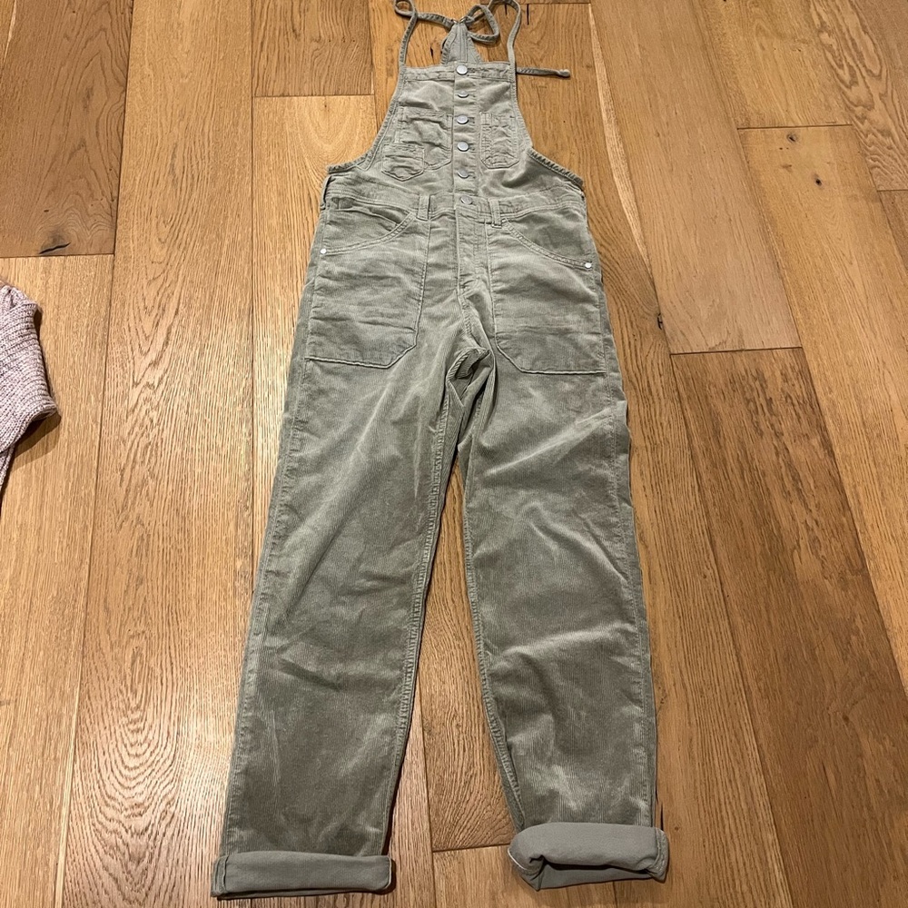 Pilcro corduroy Olive Green Overalls